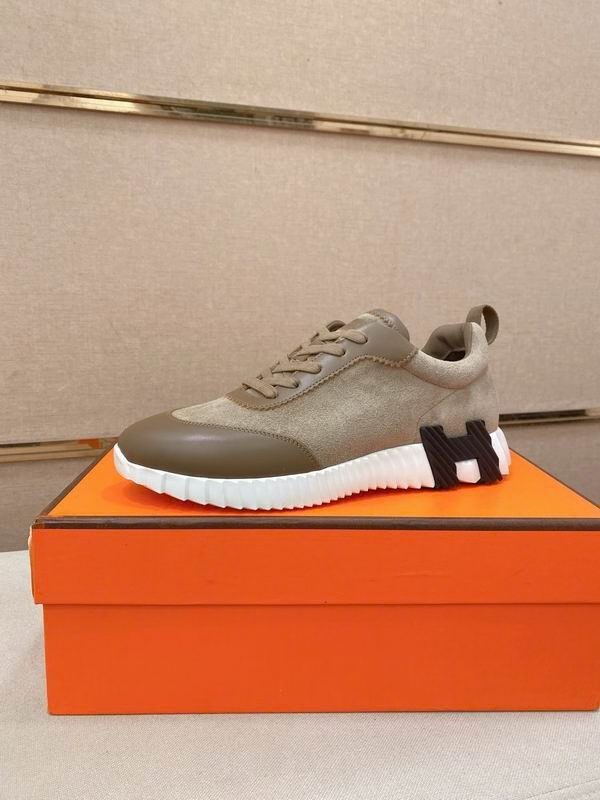 Zapatillas Hermes marrones